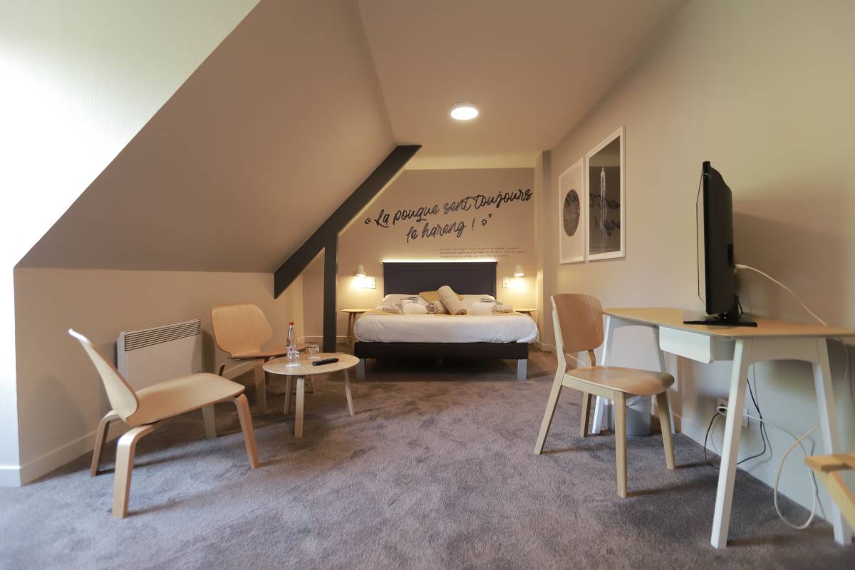 Hôtel Antares Honfleur - Hôtel et SPA en Normandie - Chambre double privilège