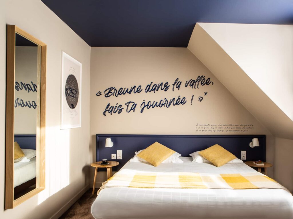 Hôtel Antarès Honfleur | Chambre double cosy