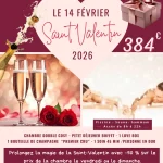 Valentine’s Day 2026 offer at Antares Hotel Honfleur with champagne and spa